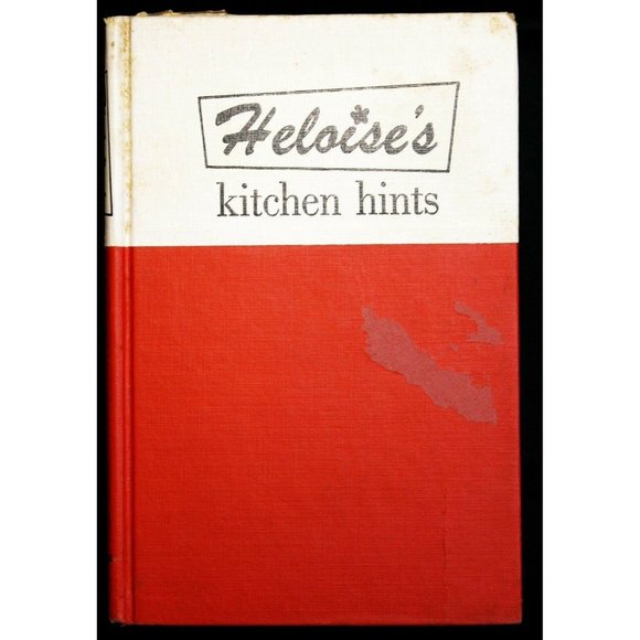 VTG 1963 Heloise's Kitchen Hints Hardcover Book By Heloise Notes - Picture 1 of 12
